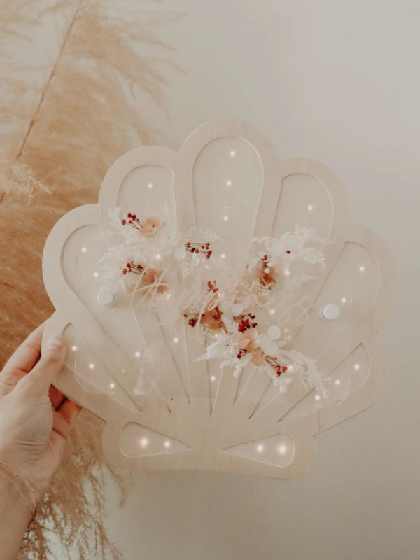Coquillage - Veilleuse à personnaliser