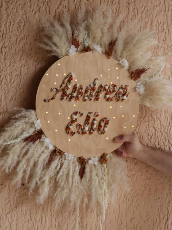 Pancarte en bois à personnaliser